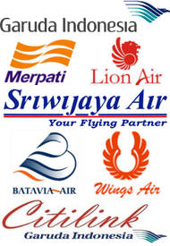 Avio kompanije koje zastupamo u Indoneziji
